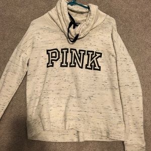 VS Pink cowl neck sweatshirt